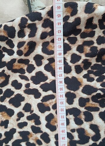 Zara Zara leopar desenli elbise 