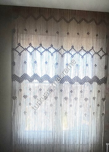 Makrome#perde#kapı/camperdesi 110/200 cm.
