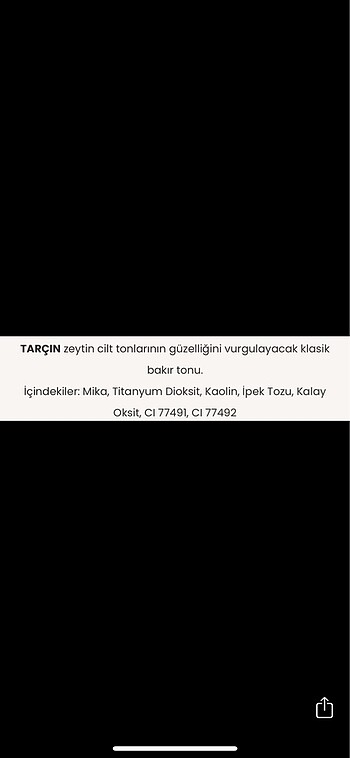 Beden Annabelle Minerals / Göz Farı Tarçın