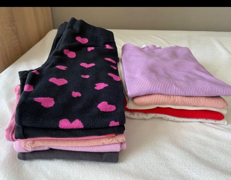 Pembe Pilili Kız Tayt - Görsel 3