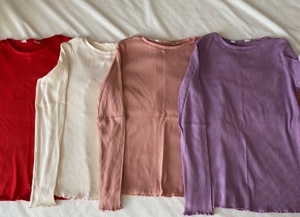 Pembe Pilili Kız Tayt - Görsel 2