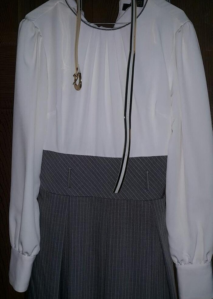 Tesettür uzun elbise - Görsel 2