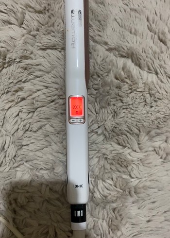 Beyaz ve Gri Ionic Saç Düzleştirici - Görsel 2