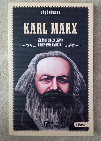 Karl Marx - Parola Yayınları 