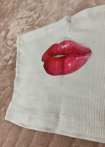 y2k straplez crop - Görsel 3