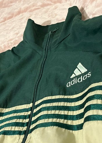 adidas Yeşil Fermuarlı Erkek Mont - Görsel 2