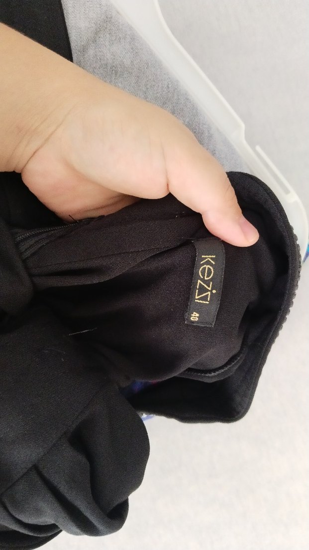 KEZZİ marka Siyah Drapeli V Yaka Uzun Abiye Elbis - Görsel 3