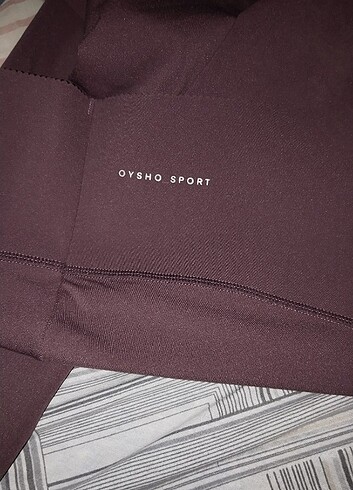 38 Beden bordo Renk OYSHO SPORT tayt 