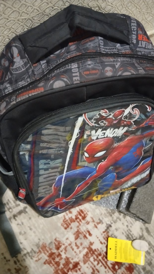 Çocuklar için Örümcek Adam Okul Çantası - Görsel 2