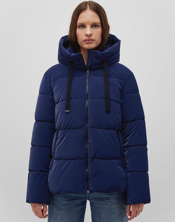 Mavi Kadın Puff Mont - Görsel 2