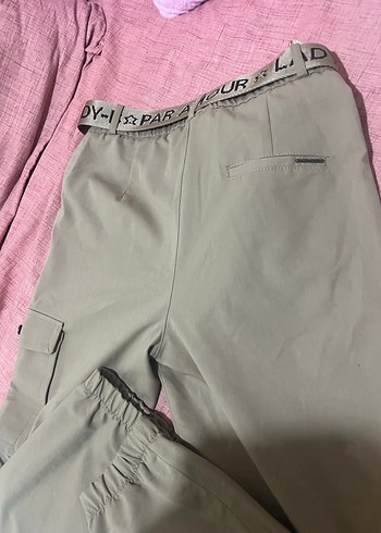 Camel Renkli Salaş Midi Kadın Pantolon - Görsel 5