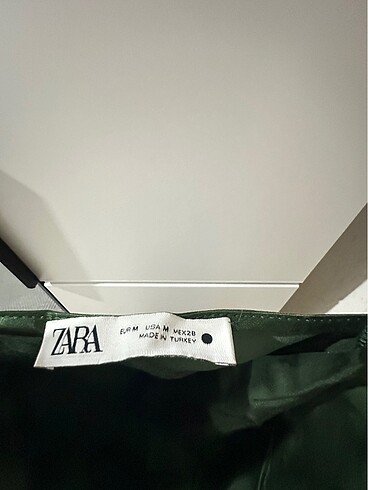 m Beden ZARA SATEN ELBİSE