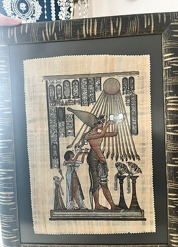  Beden gri Renk Papirus tablo 