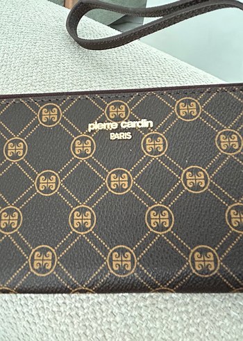 Pierre Cardin Kahverengi Deri Fermuarlı Kadın Portföy Cüzdan