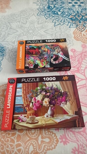Diğer 2 adet1000 pazıl 