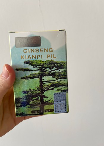Ginseng Kianpi Pil Sağlık Takviyesi Orjinal