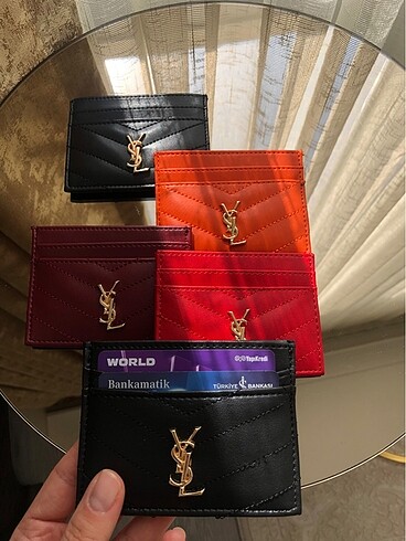 YSL SİYAH KARTLIK