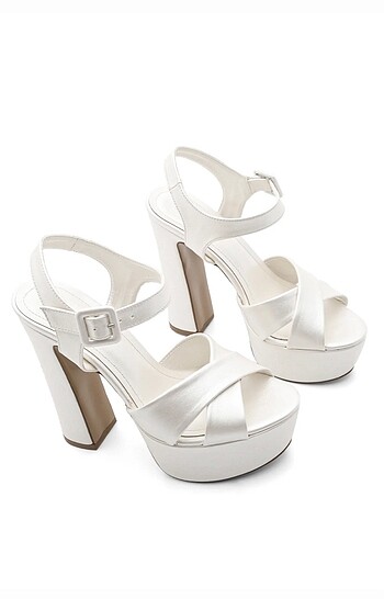 Kadın Platform Topuklu Abiye Ayakkabı - Görsel 5