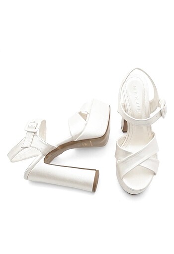 Kadın Platform Topuklu Abiye Ayakkabı - Görsel 7