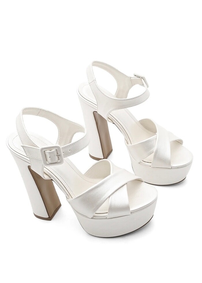 Kadın Platform Topuklu Abiye Ayakkabı - Görsel 5