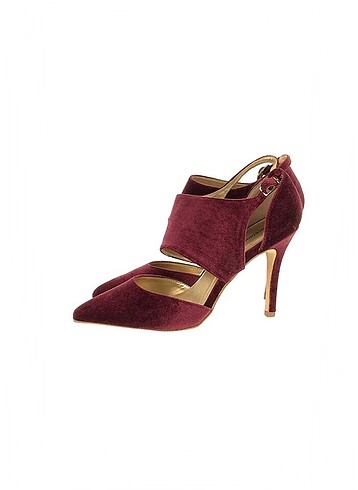 Deichmann Kadın Bordo Topuklu Ayakkabı
