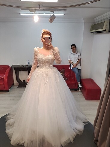 Gelinlik prenses model