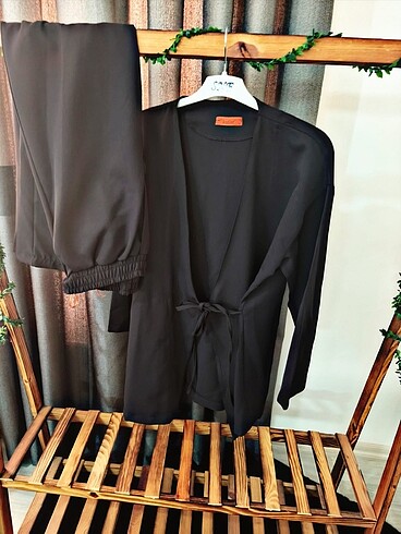 Kimono takım siyah yeni geldi tüm bedenleri mevcut