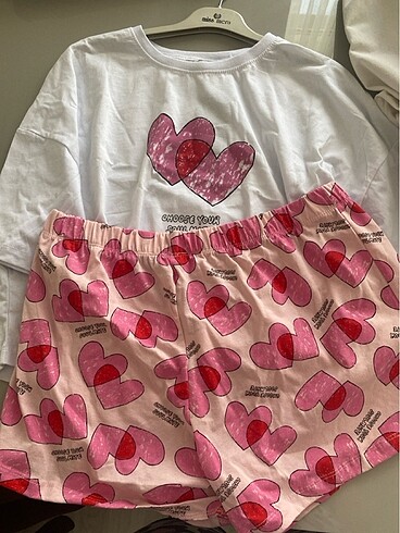 Pijama takımı şortlu