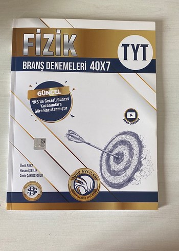 TYT Fizik Branş Denemeleri 40x7 Güncel