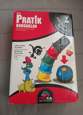  Beden REDKA PRATIK BARDAKLAR OYUN