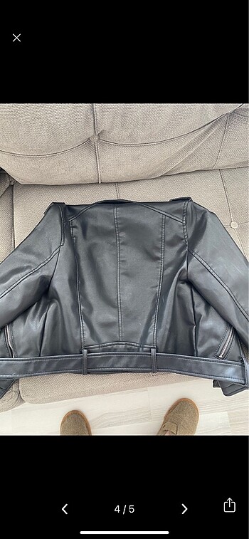 Zara Zara biker deri ceket