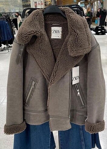 Zara içi yünlü ceket