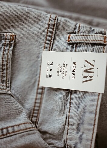 38 Beden Zara orijinal Jean