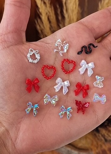 Tırnak charm süsleme 