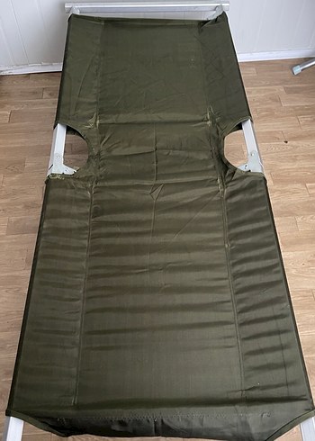 Askeri Tip Katlanabilir Metal Ayaklı Kamp Yatağı - Görsel 4