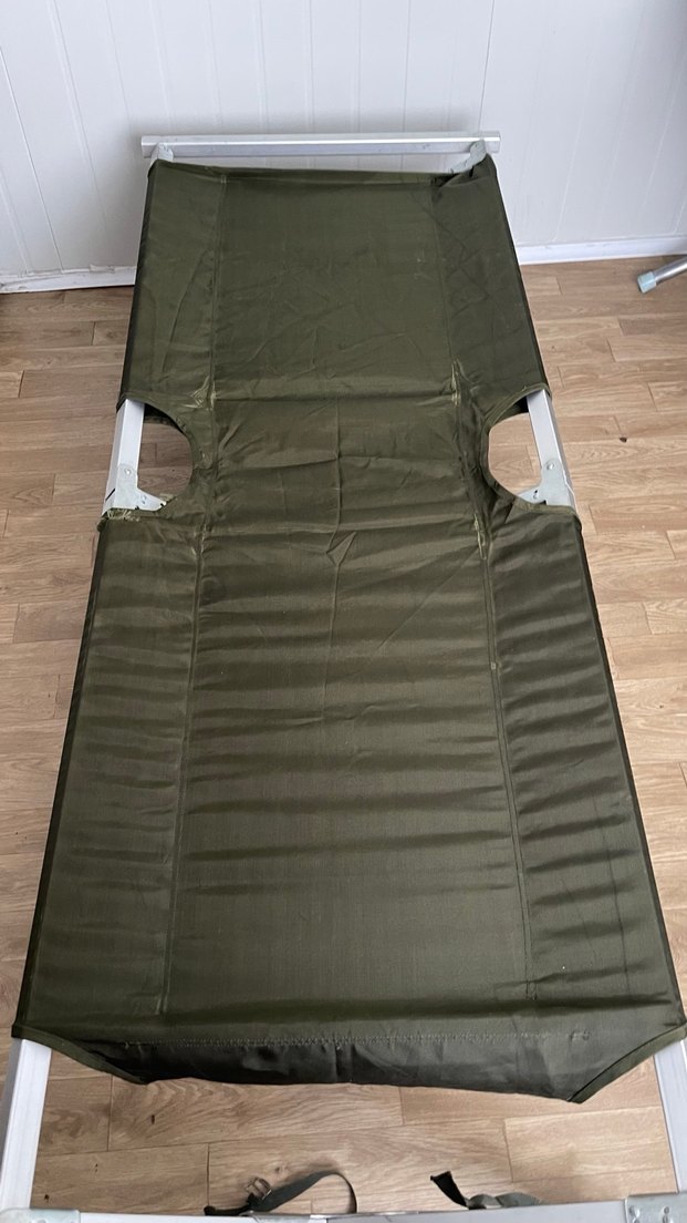 Askeri Tip Katlanabilir Metal Ayaklı Kamp Yatağı - Görsel 4