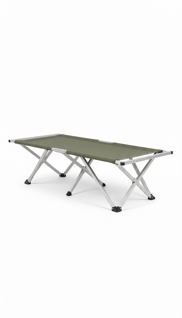 Askeri Tip Katlanabilir Metal Ayaklı Kamp Yatağı - Görsel 3