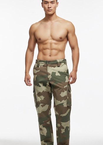 Tactical Shark Skin Outdoor Polarlı Kamuflaj Pantolon - Görsel 4