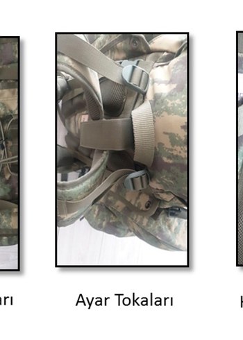 Özel Üretim Fora Grup A Kalite Dağcı Outdoor Taktik Sırt Çantası - Görsel 5