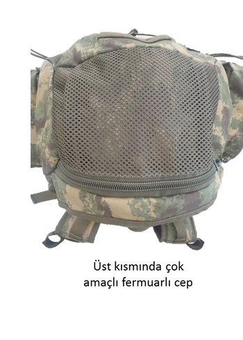 Özel Üretim Fora Grup A Kalite Dağcı Outdoor Taktik Sırt Çantası - Görsel 4