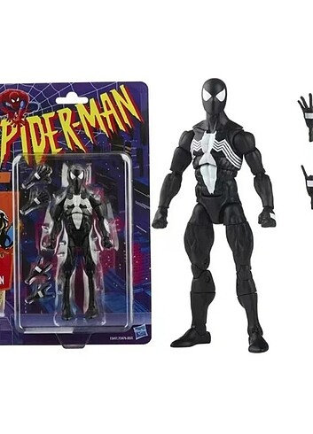 Retro Marvel Legends Symbiote Spiderman Figür
