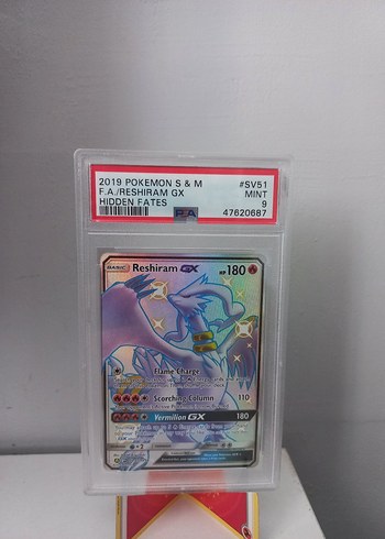 Reshiram gx psa 9