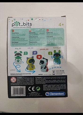 Clementoni Clementoni Pet Bits İnteraktif Tavşan