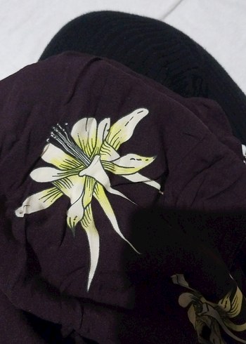 HM marka kahverengi midi boy elbise yada tunik - Görsel 8