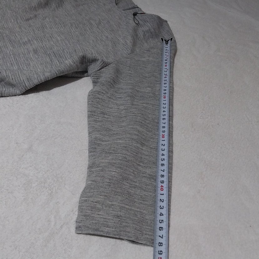 Gri Midi Örme Kadın Elbise - Görsel 5