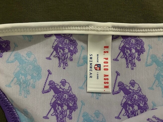 40 Beden mor Renk U.S Polo Assn lila bikini