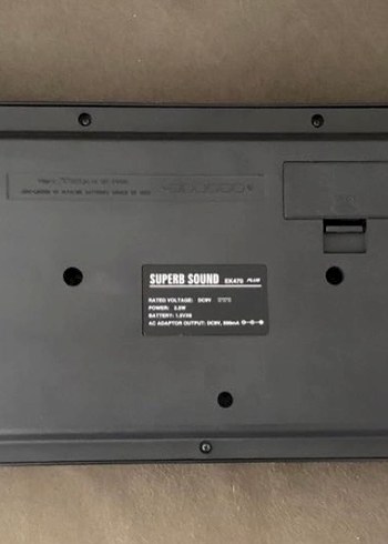 Siyah Taşınabilir Elektronik Keyboard - Görsel 2