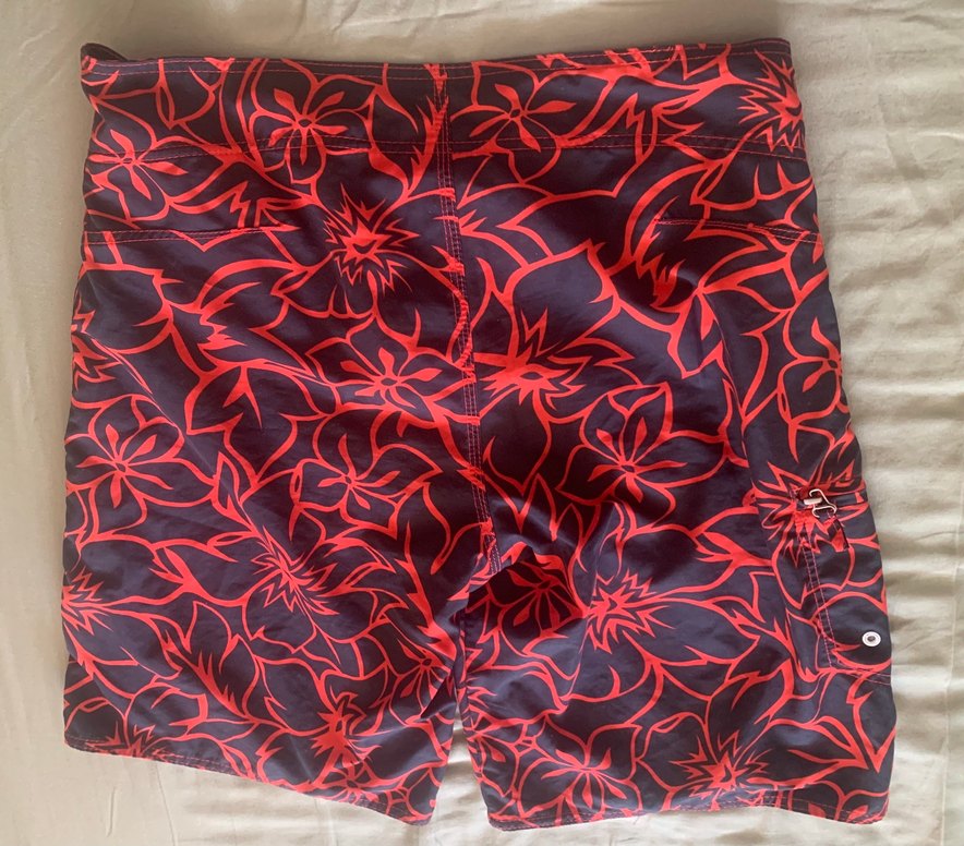 Billabong marka ,Erkek Koyu Kırmızı Bağcıklı Midi Mayo - Görsel 2