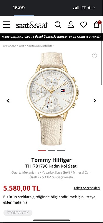 Tommy hilfiger saat