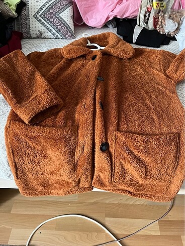 Peluş mont